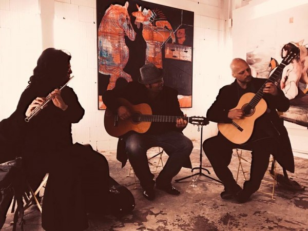 Internationales Trio Zwei Gitarren und Querflöte Kulturzentrum3Klang